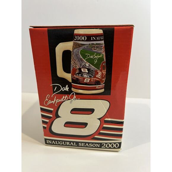 Dale Earnhardt Jr Budweiser Stein Mug New In Box 2000 - Picture 4 of 5